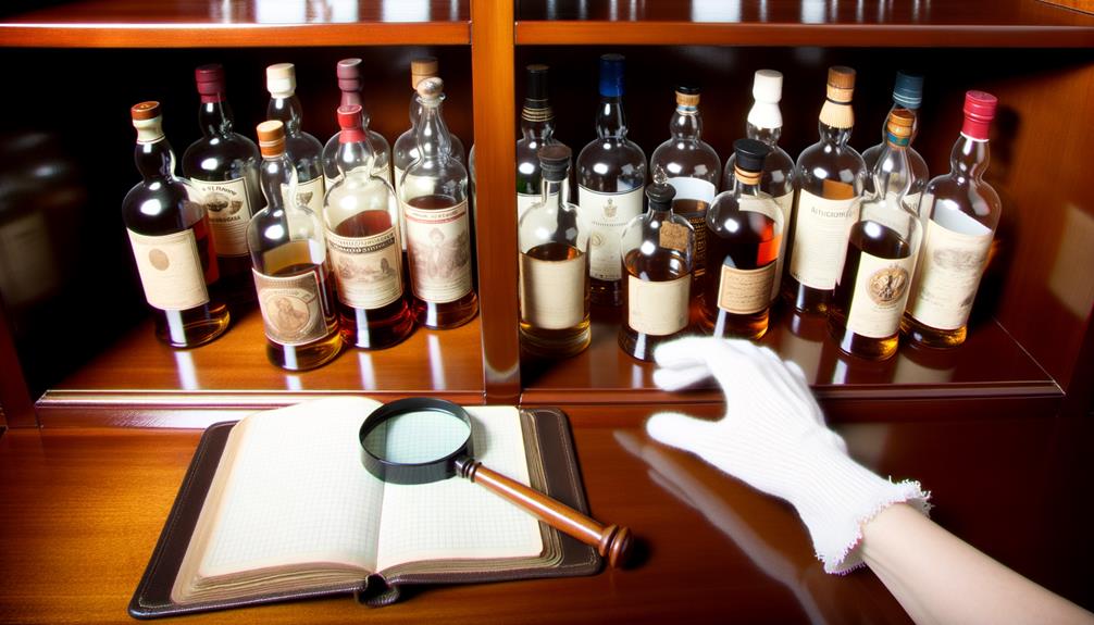 caring for whisky collection