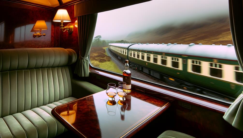 luxury train experience scotland
