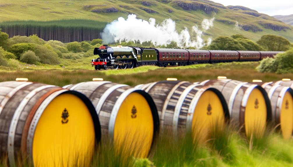 luxury train journey scotland